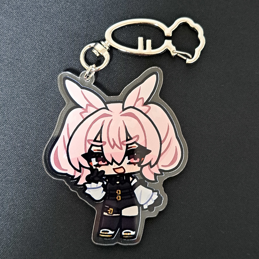 シャーユィ&コニー・バニー 両面アクリルキーホルダー