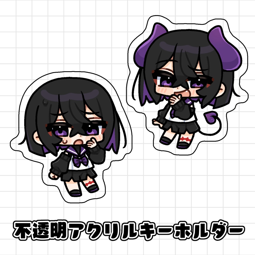 花摘のばら アクリルキーホルダー