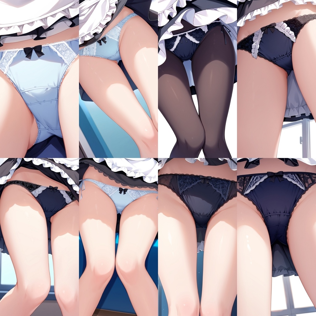 ご奉仕清楚メイドの近距離レースパンティー Vol.9【250枚】