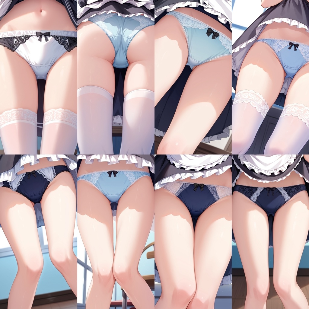 ご奉仕清楚メイドの近距離レースパンティー Vol.9【250枚】