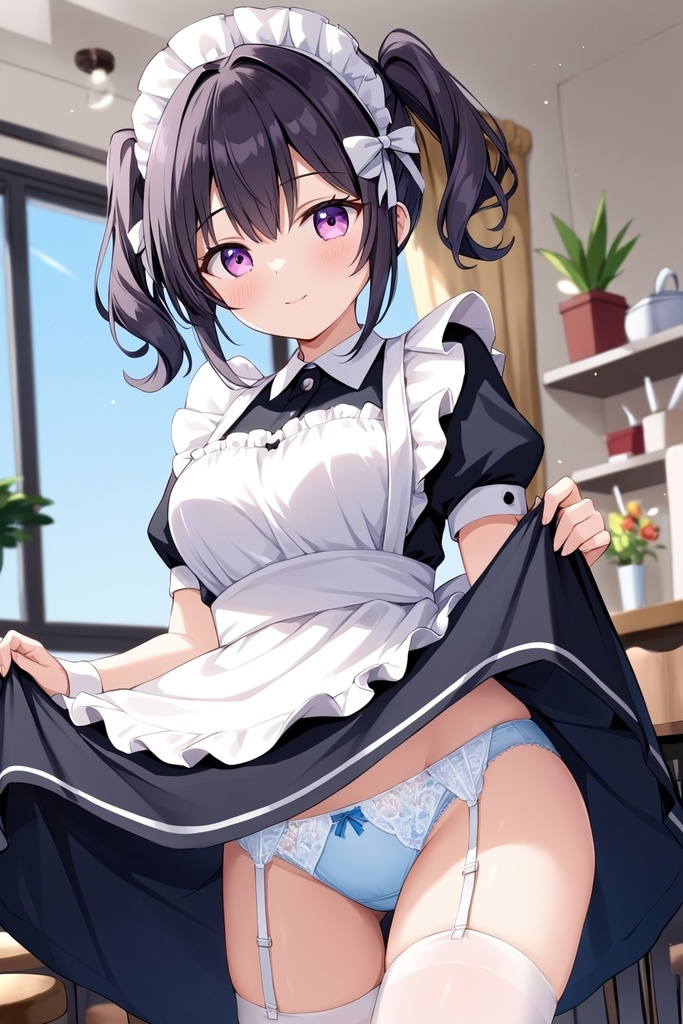 ご奉仕清楚メイドにレースパンティーみせてもらいました【250枚】