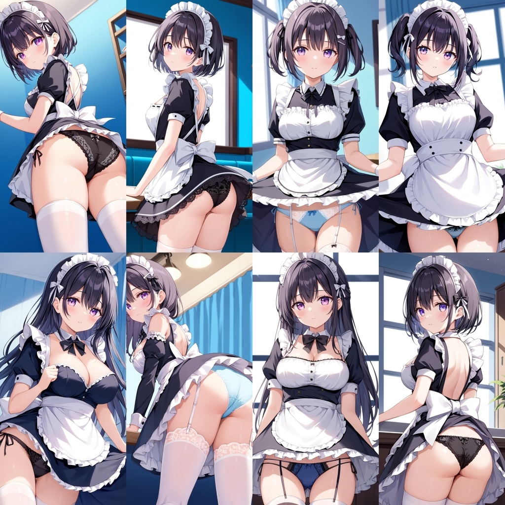 ご奉仕清楚メイドにレースパンティーみせてもらいました Vol.2【250枚】