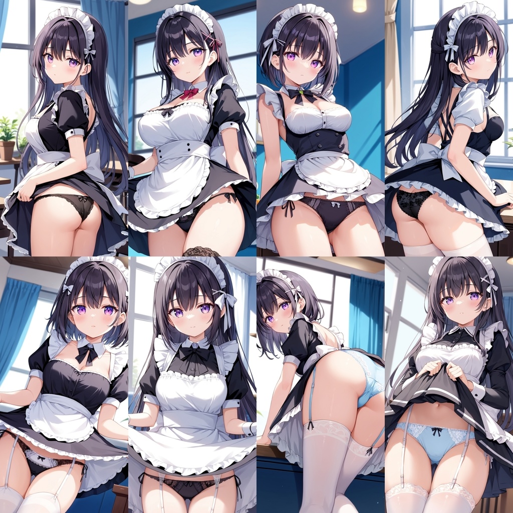 ご奉仕清楚メイドにレースパンティーみせてもらいました Vol.2【250枚】