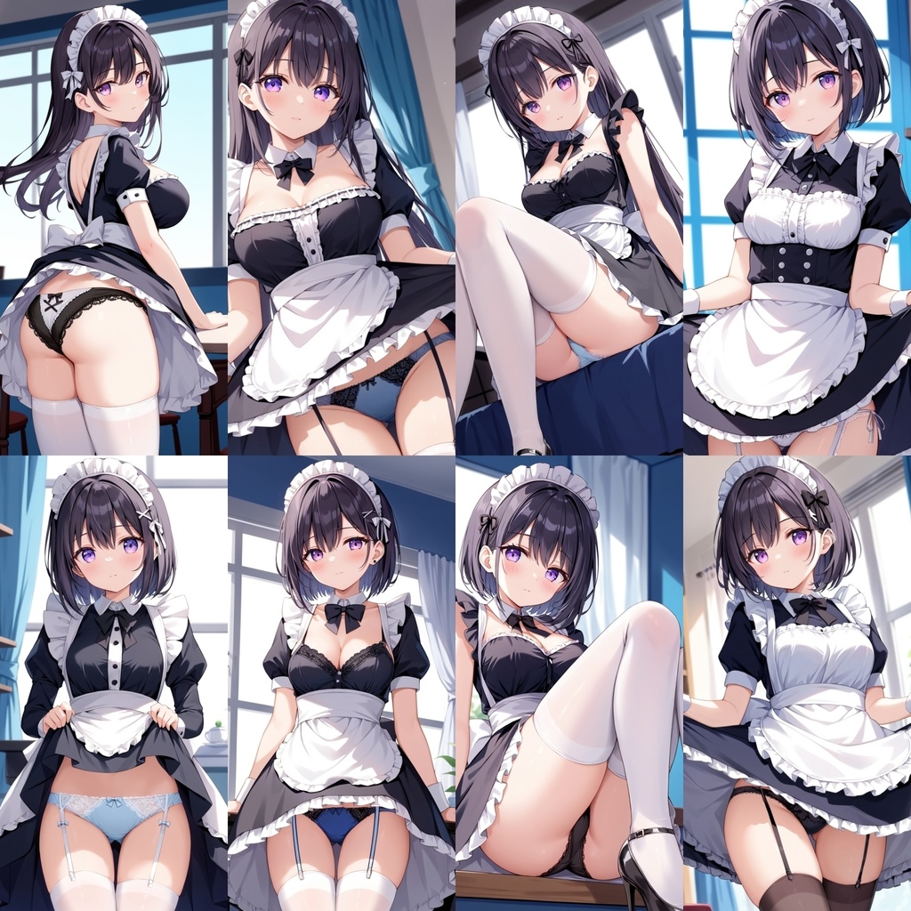 ご奉仕清楚メイドにレースパンティーみせてもらいました Vol.3【250枚】