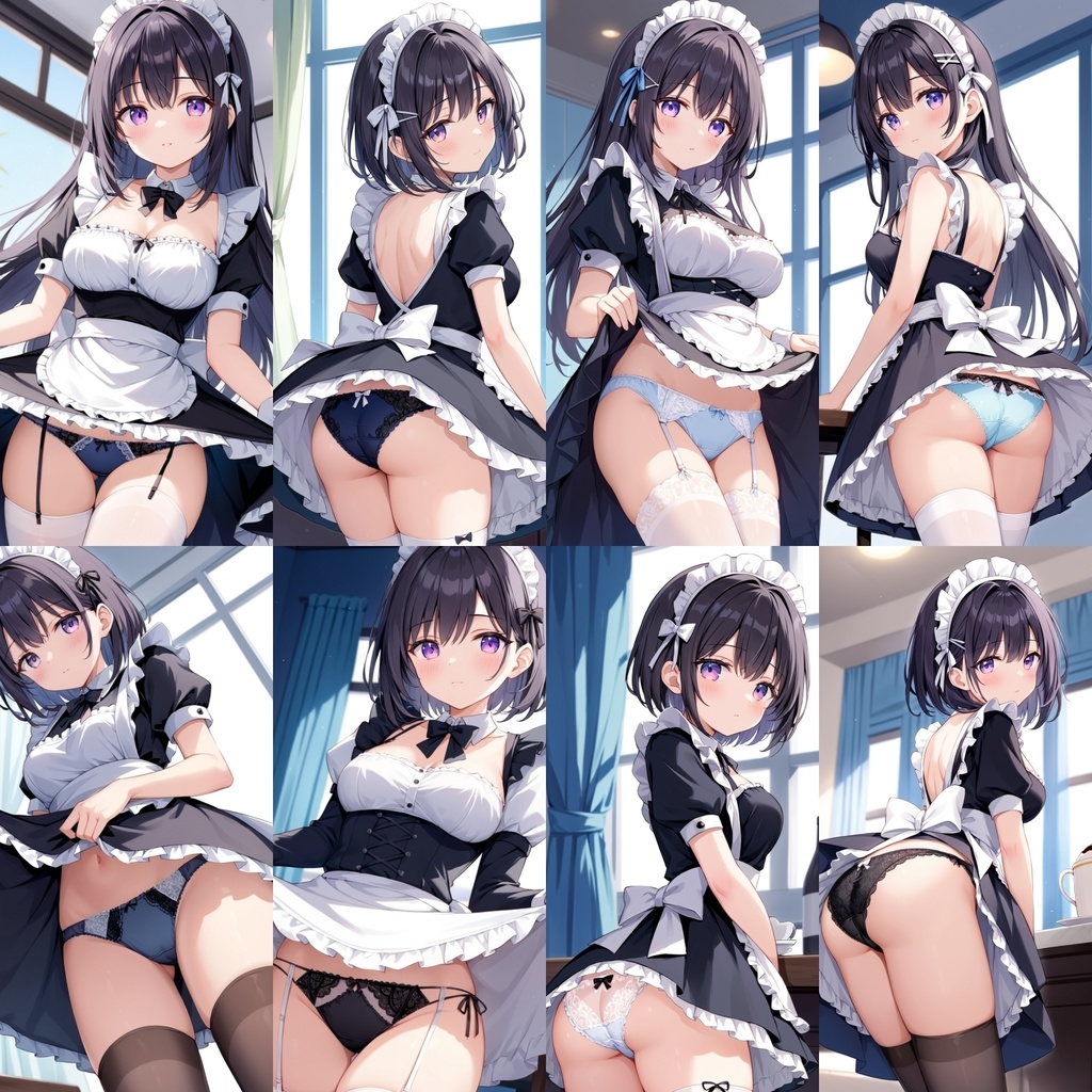 ご奉仕清楚メイドにレースパンティーみせてもらいました Vol.4【250枚】