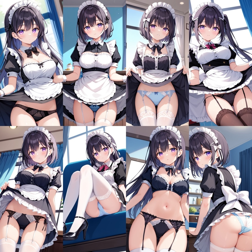 ご奉仕清楚メイドにレースパンティーみせてもらいました Vol.4【250枚】