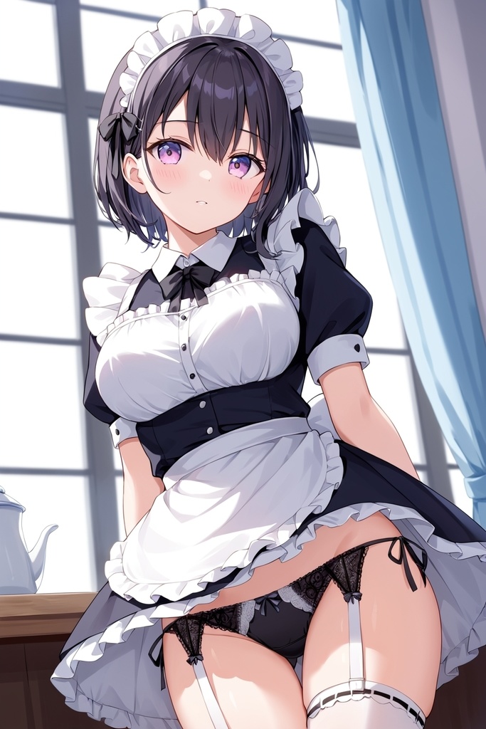 ご奉仕清楚メイドにレースパンティーみせてもらいました Vol.4【250枚】