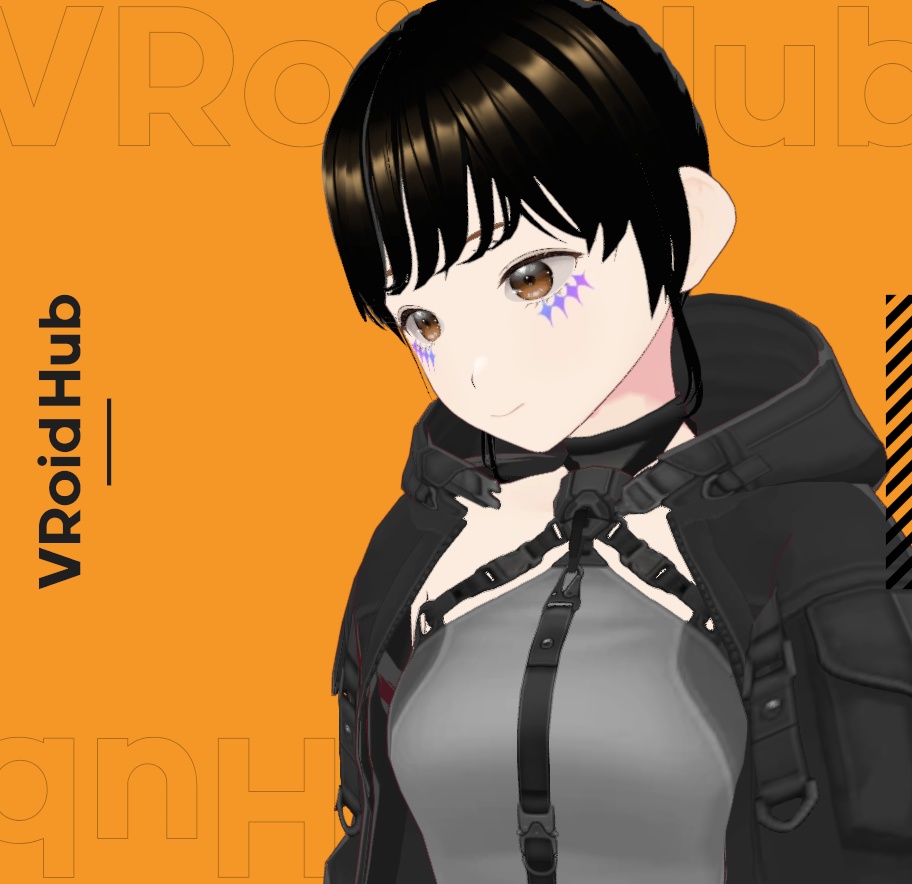 【3Dキャラクター】roro