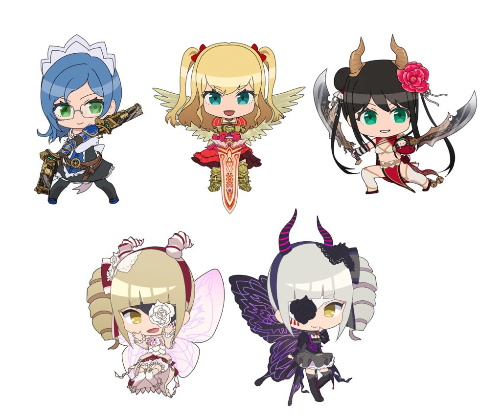 【スクスト】アクリルキーホルダー(6cm×6cm)