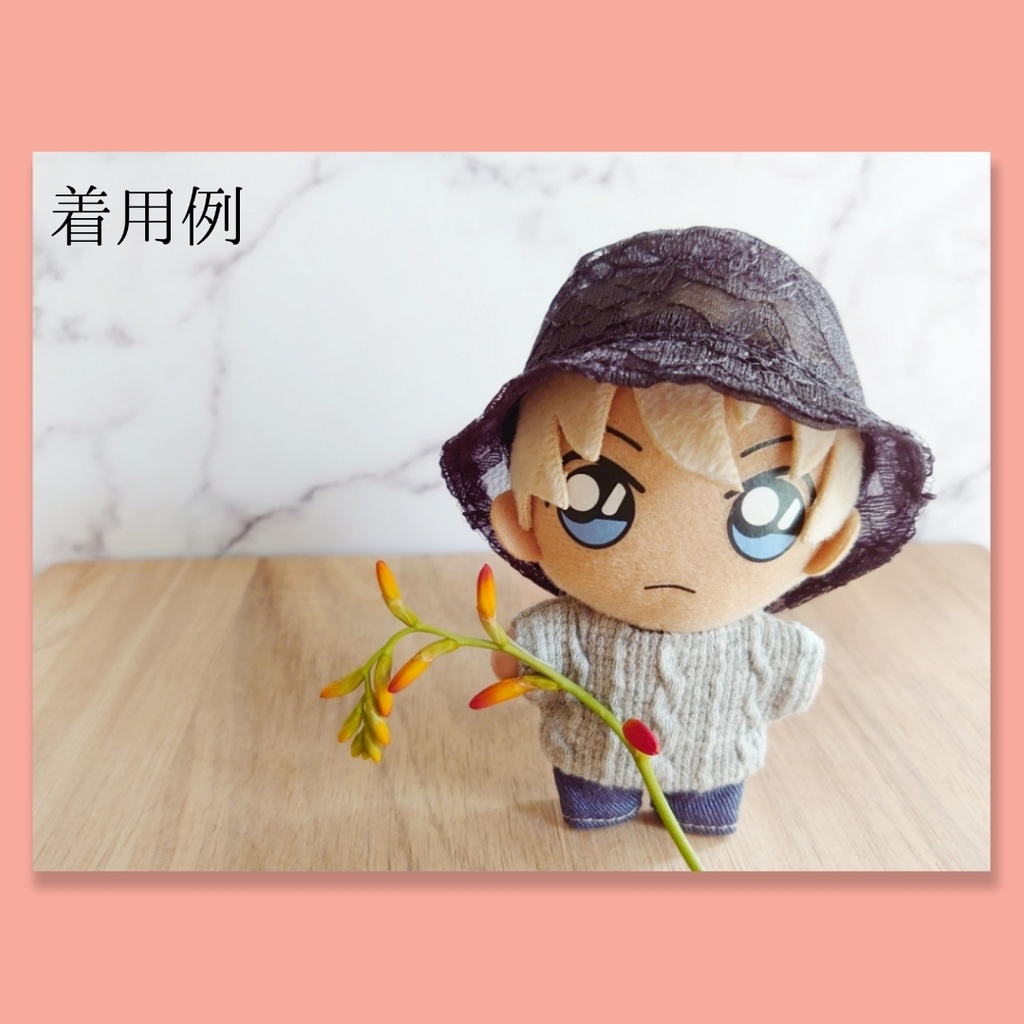 レースのお帽子mini