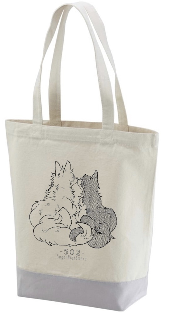 五乙犬トートバッグ