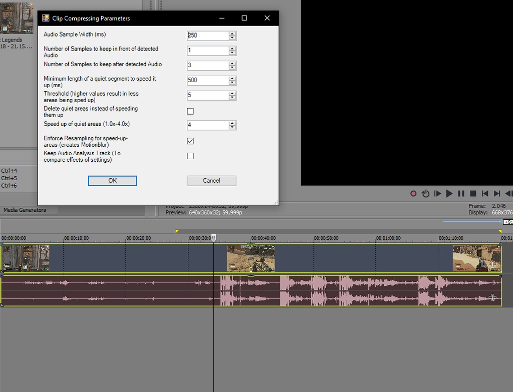 ClipCompressor for Vegas Pro