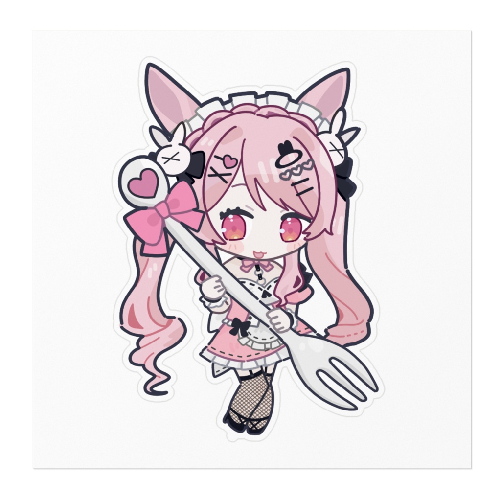 夢咲あち1周年記念ステッカー①