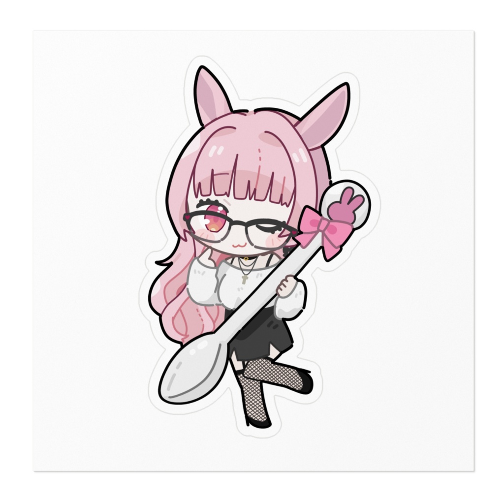 夢咲あち1周年記念ステッカー②