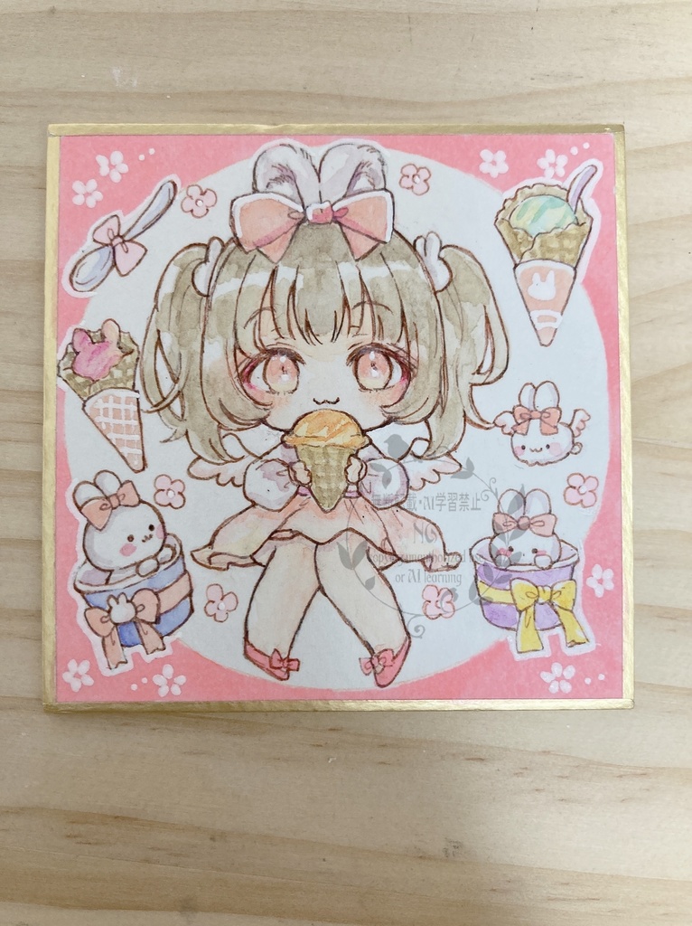 ミニ色紙①