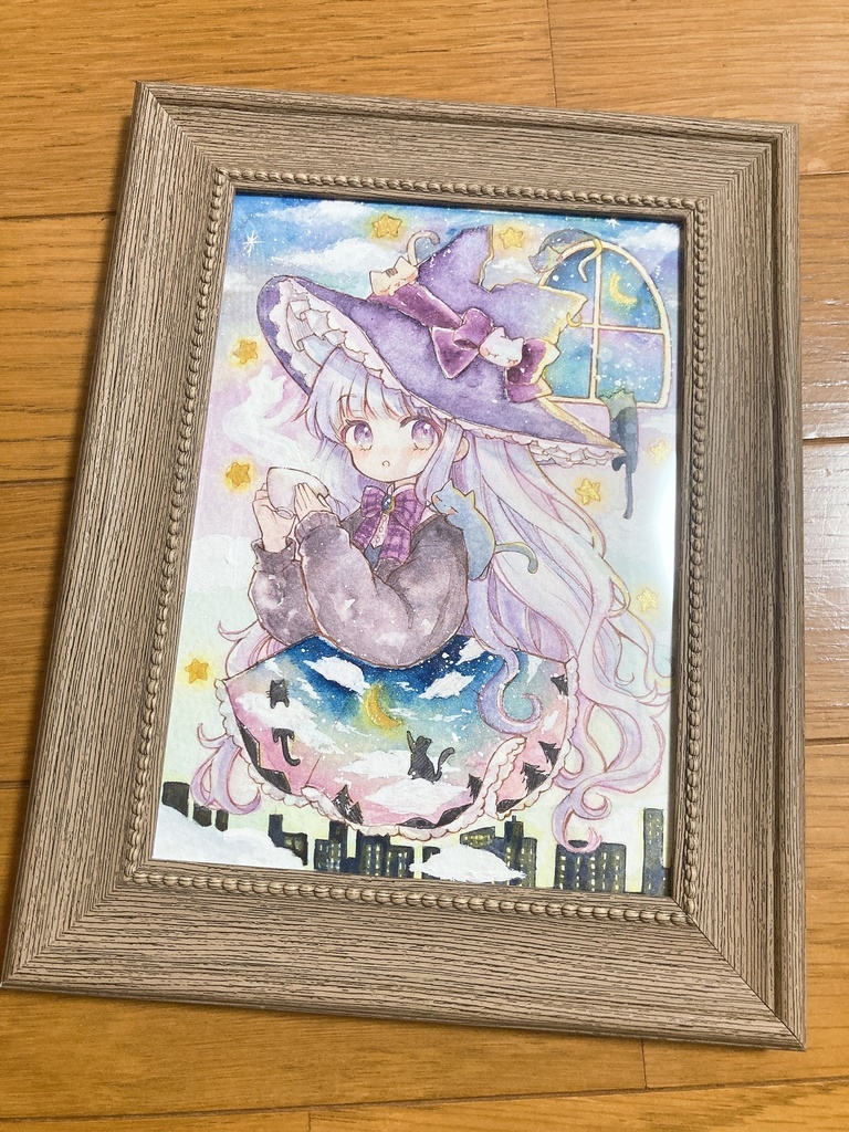 月の魔女と猫と静寂と