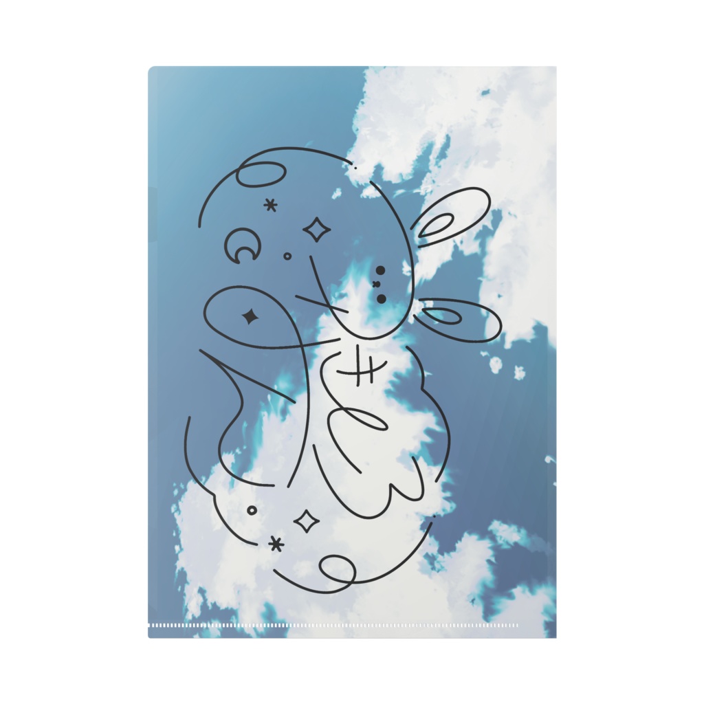 A4クリアファイル(水着うさセコムver.)