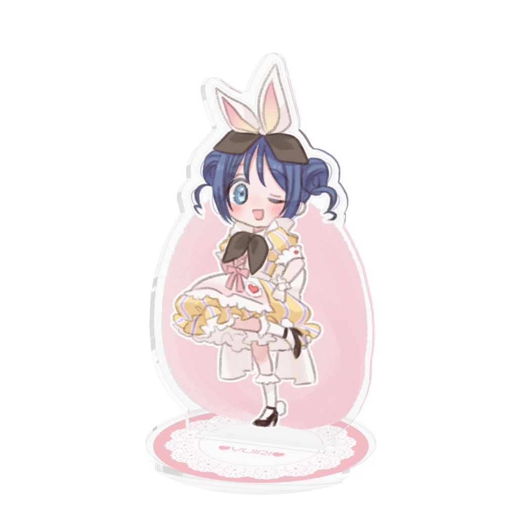 アクリルフィギュア(柊結衣李)-ラビット衣装