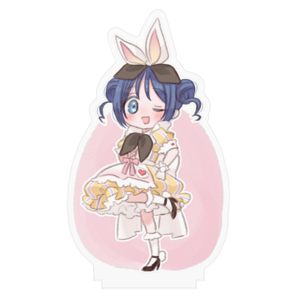 アクリルフィギュア(柊結衣李)-ラビット衣装