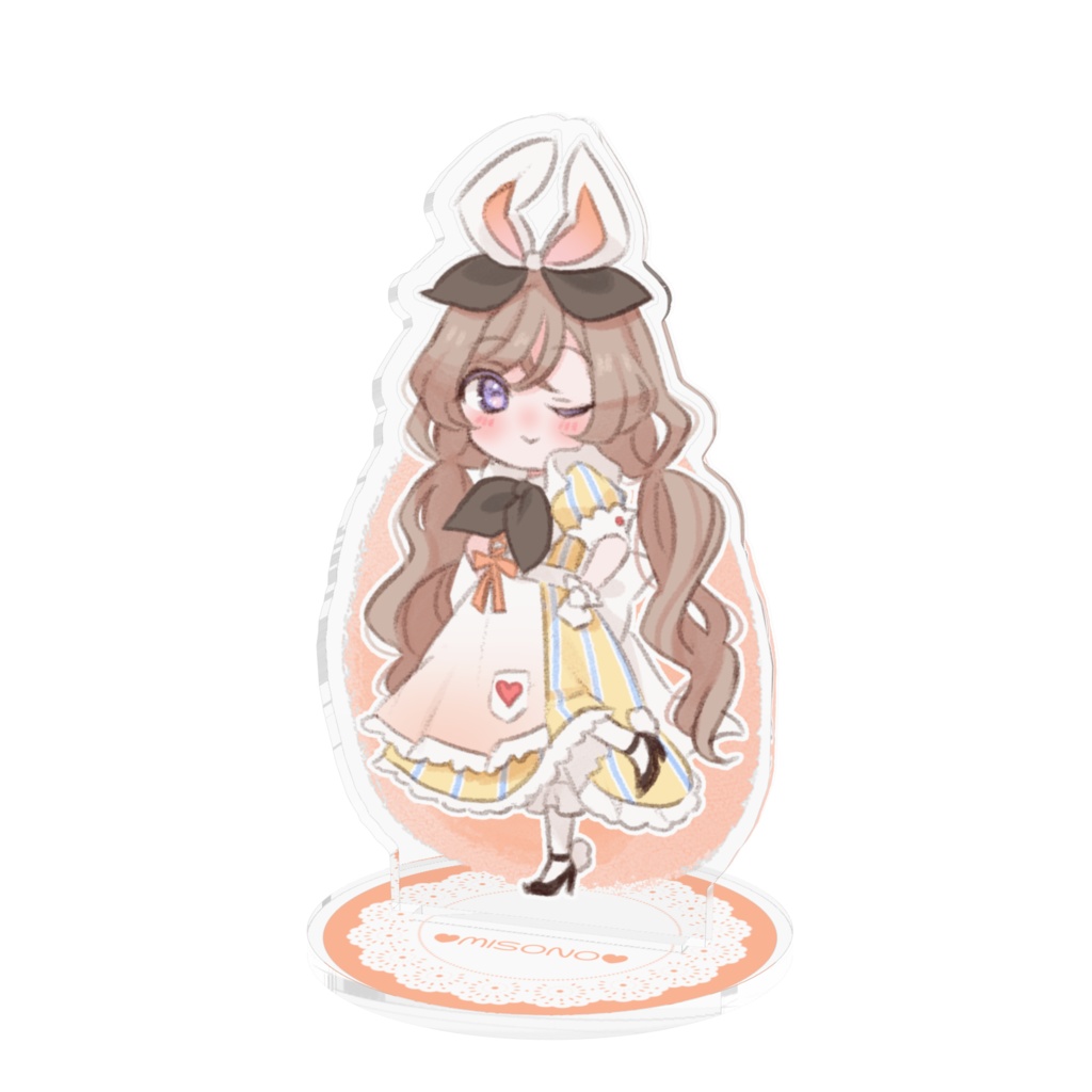 アクリルフィギュア(姫咲美園)-ラビット衣装