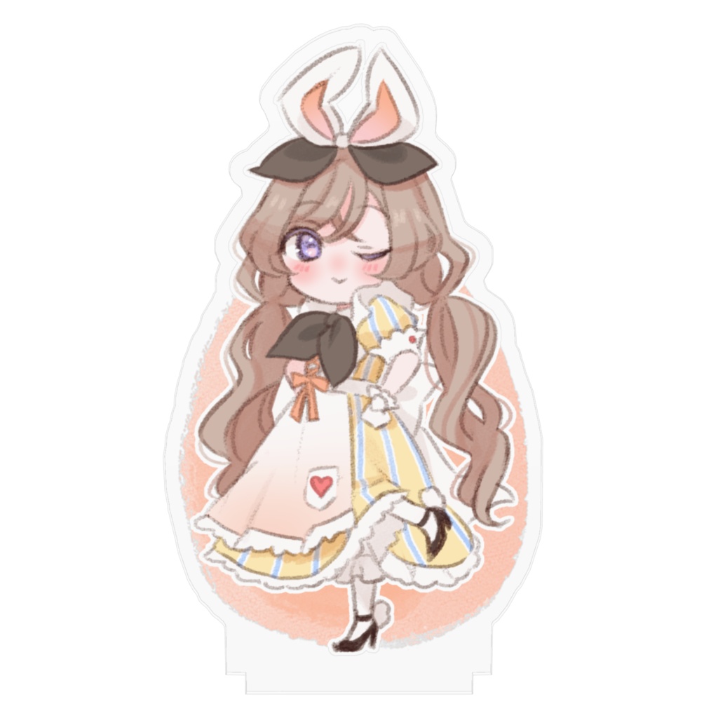 アクリルフィギュア(姫咲美園)-ラビット衣装