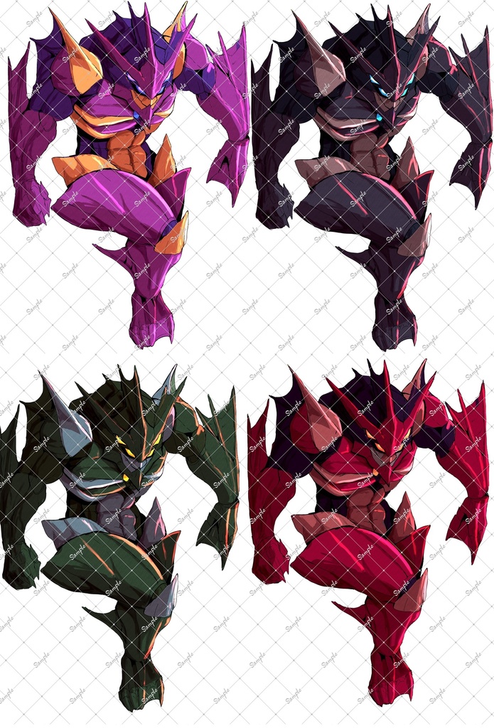 ダゴン　立ち絵　クトゥルフ他　悪魔