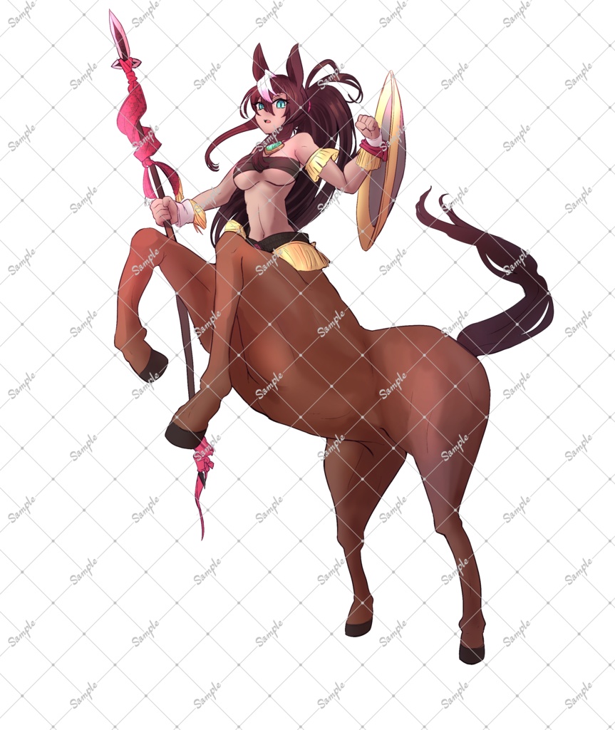 【表情差分29種】女ケンタウロス