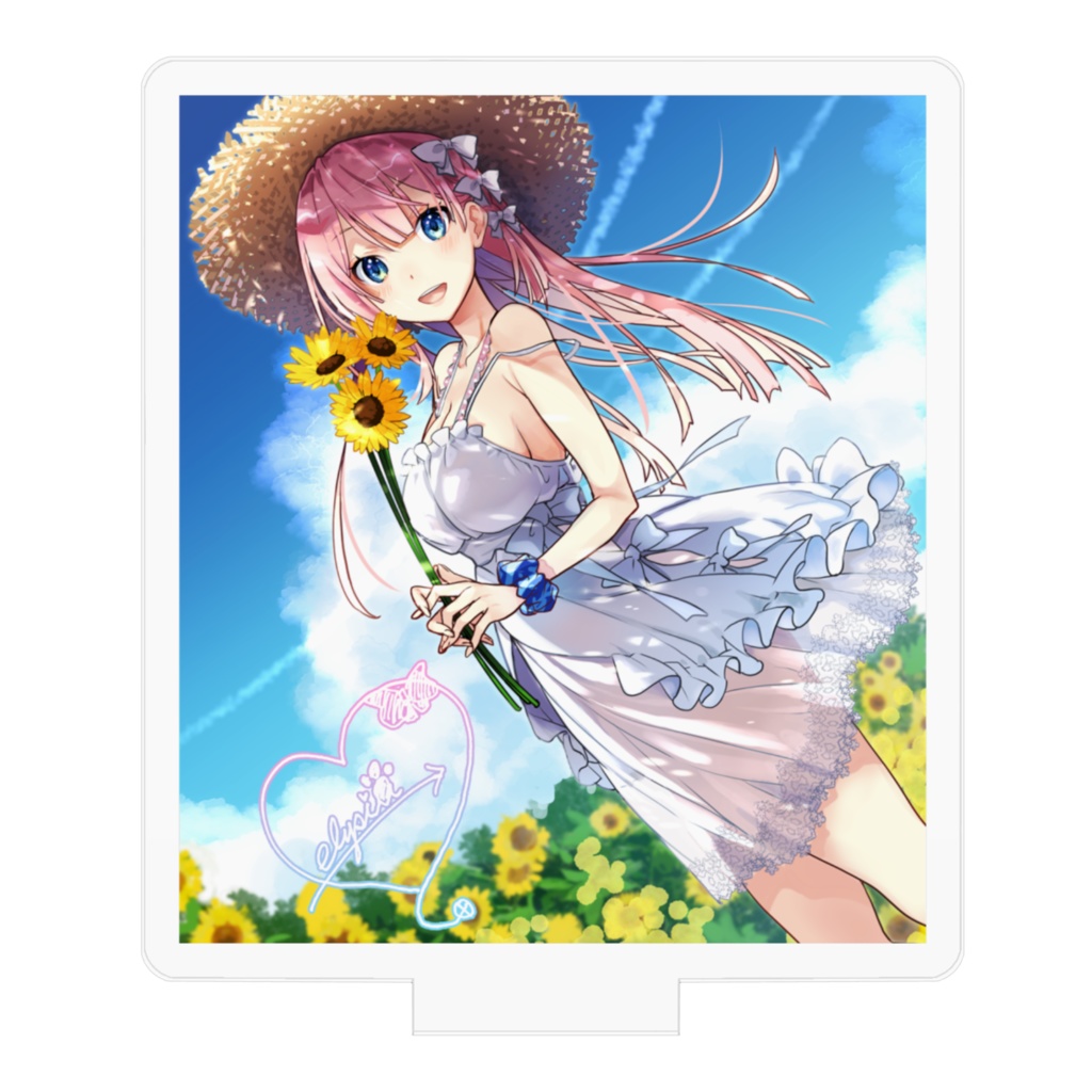 【七里エリシア】1周年記念アクリルスタンド