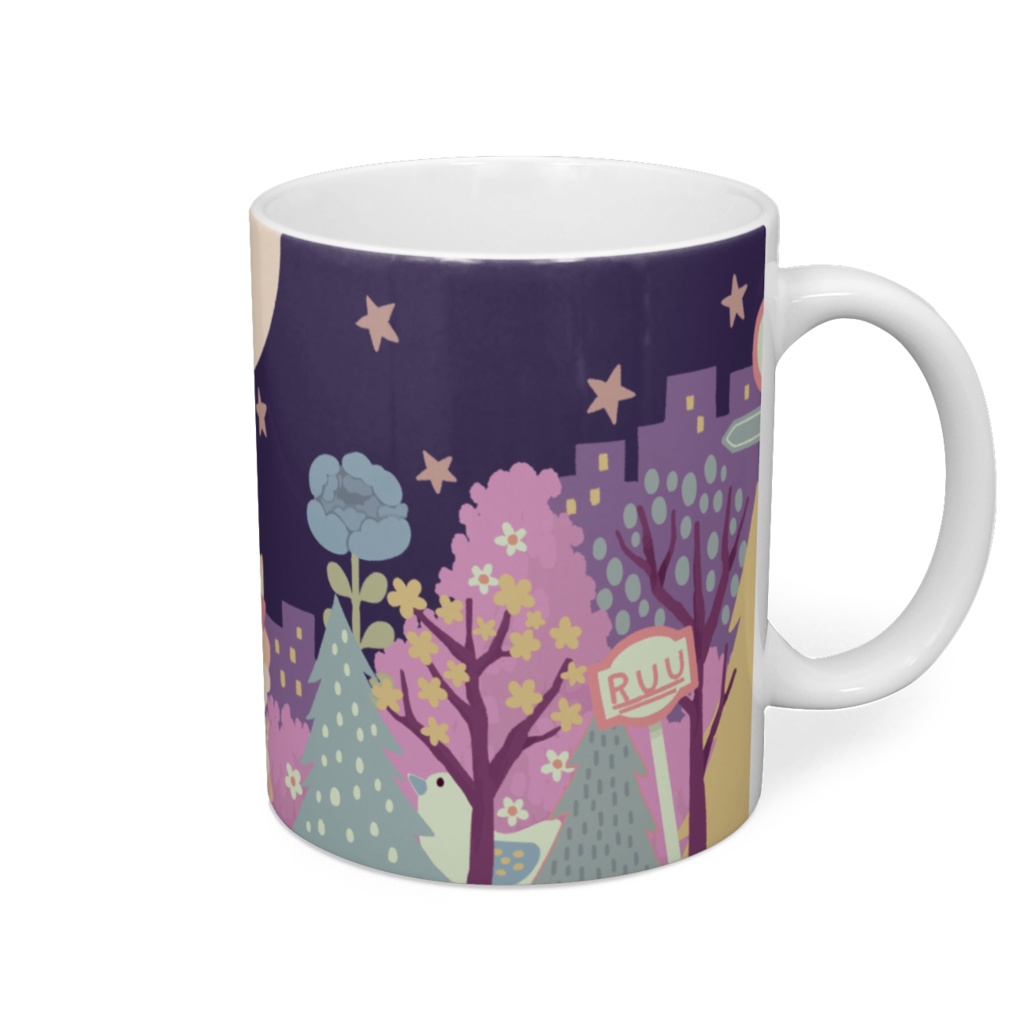 るぅちゃん3さい記念マグカップ