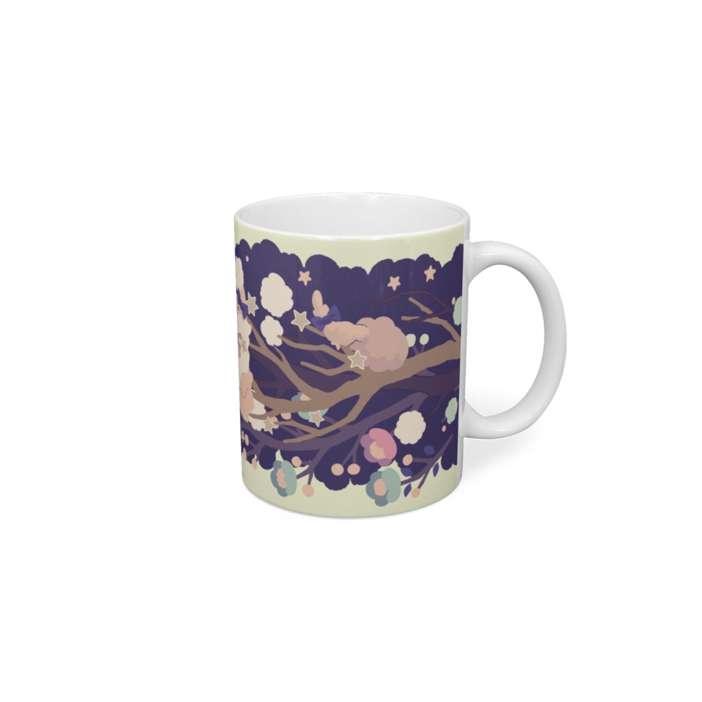 エリシア3周年記念マグ【夜】