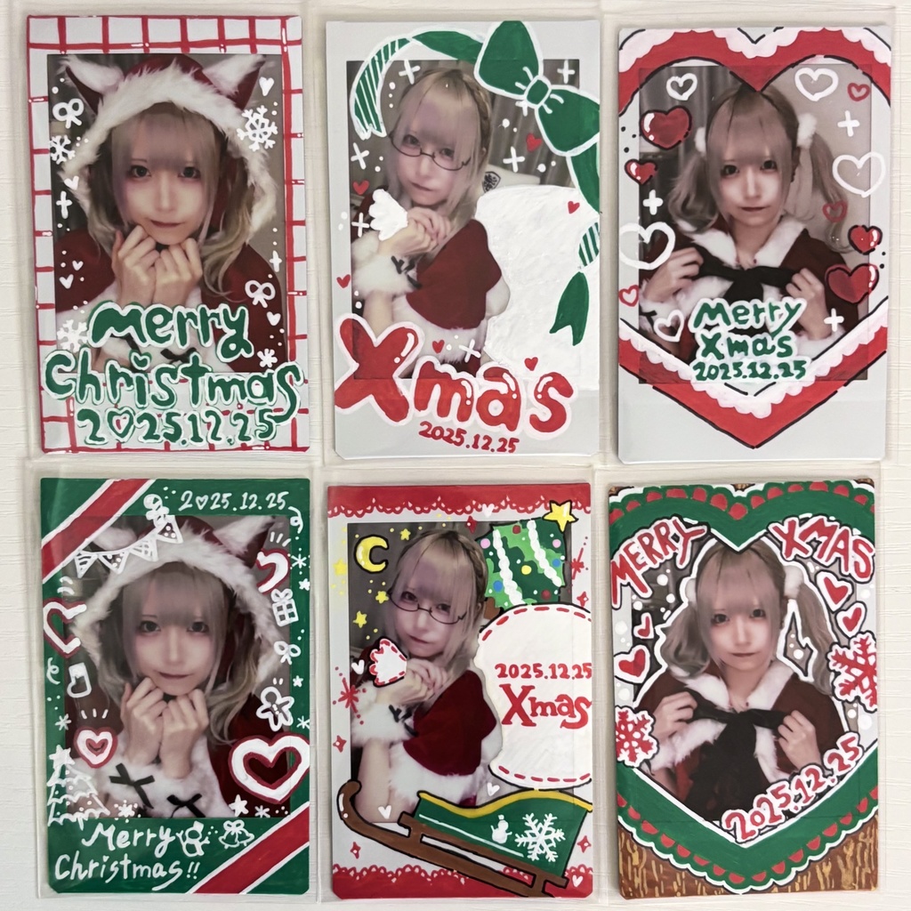 ♡クリスマスチェキ♡ver.2025