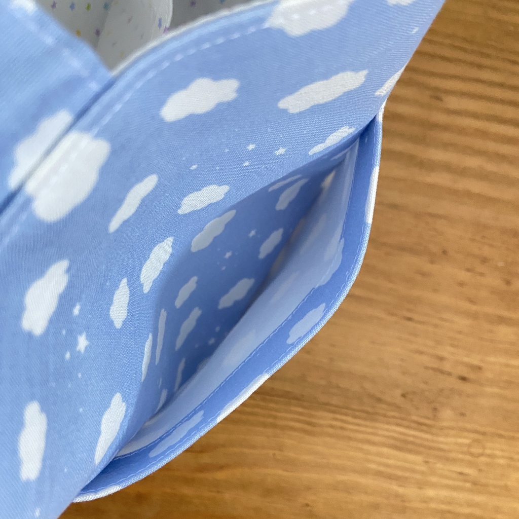 ハンドメイド バッグインバッグ