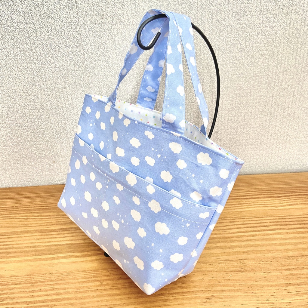 ハンドメイド バッグインバッグ