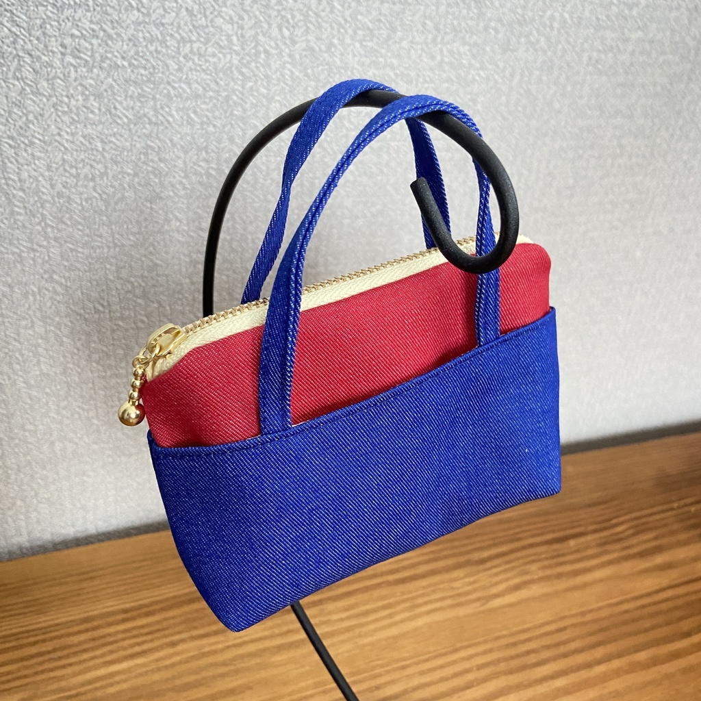 トートバッグ型ポーチ