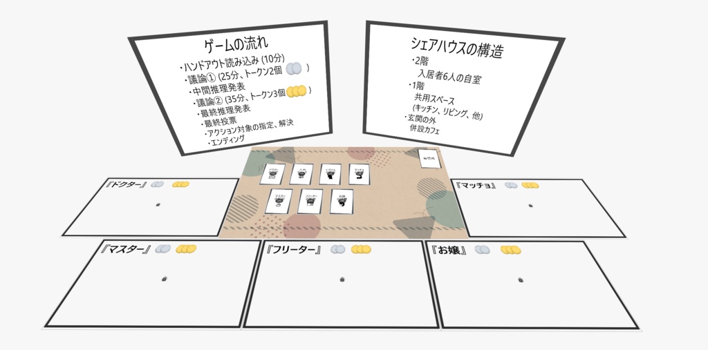 マーダーミステリー『シェアハウス プリン消失事件』