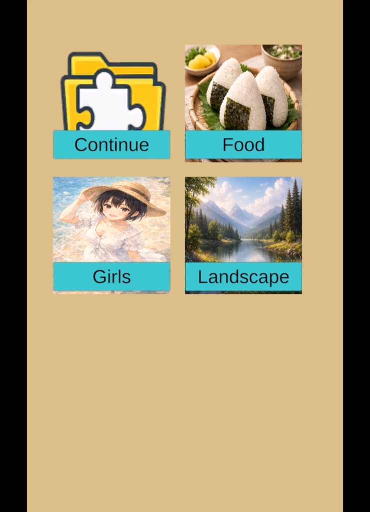 Unity用ジグソーパズルTemplate