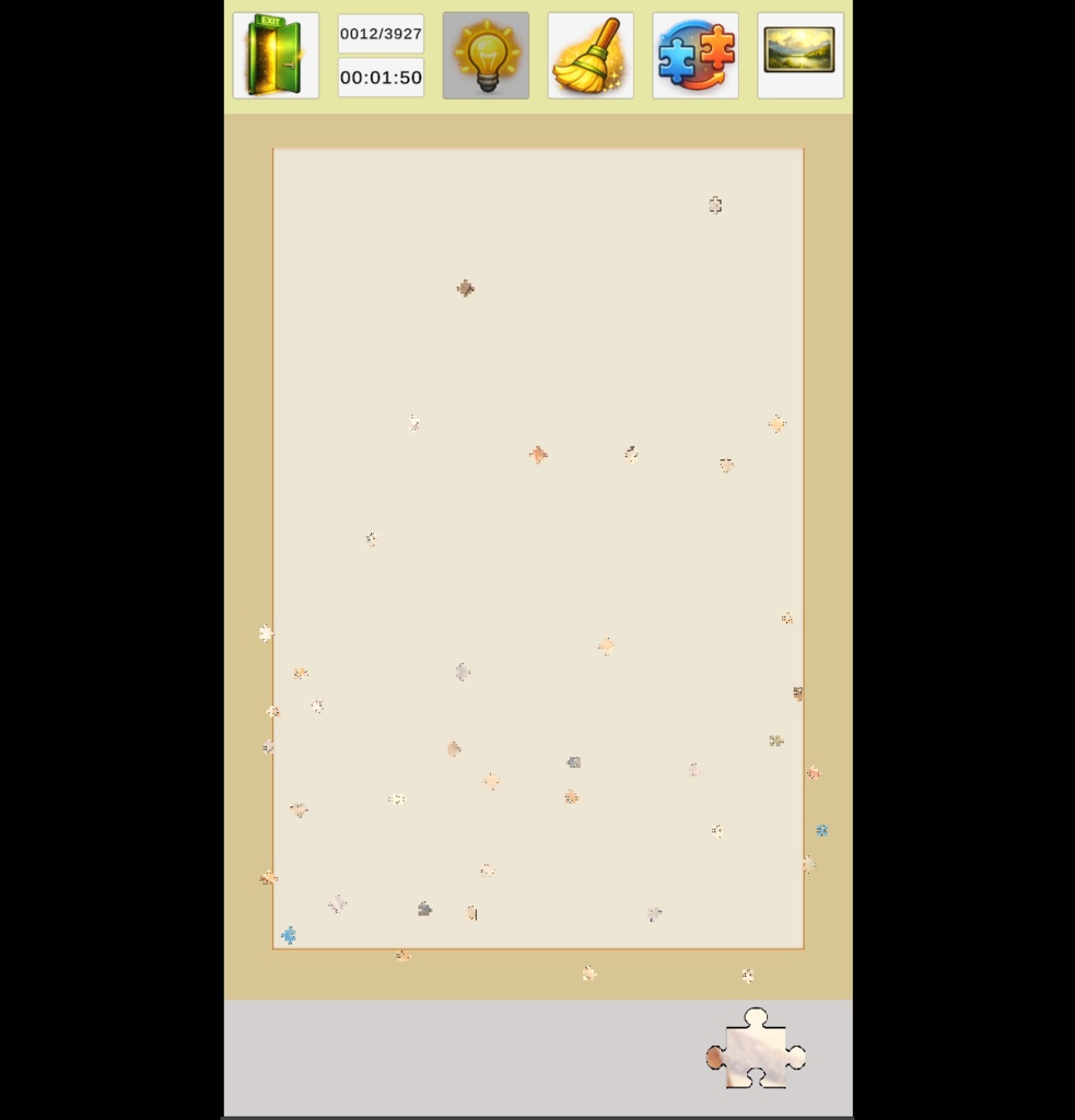 Unity用ジグソーパズルTemplate