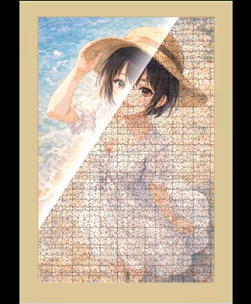 Unity用ジグソーパズルTemplate