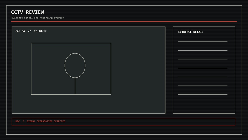Analog Horror Investigation UI Kit|ホラー・推理ゲーム向けUI素材
