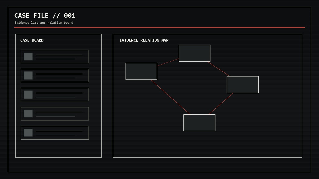 Analog Horror Investigation UI Kit|ホラー・推理ゲーム向けUI素材