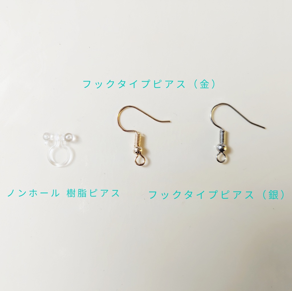 ゴールデンカムイキャライメージピアス(&ノンホール)