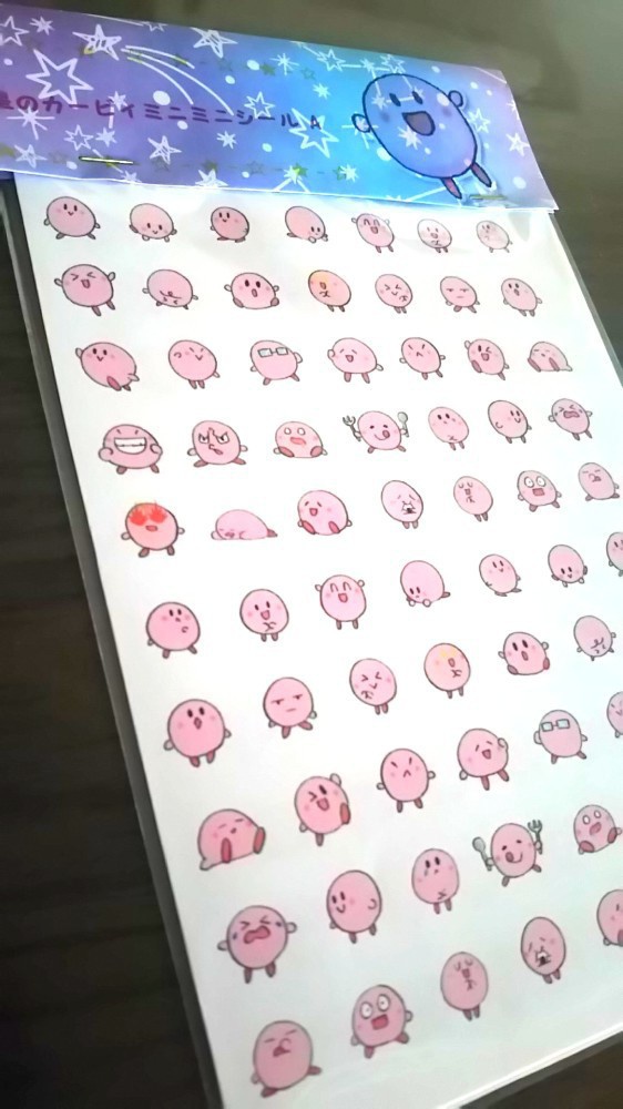 カービィミニミニシール A