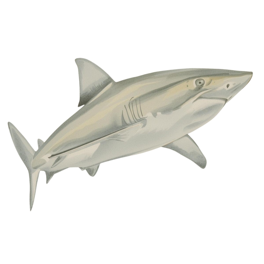 水彩アンティーク 水族館の生き物シリーズ|全12種類 PNGクリップアート