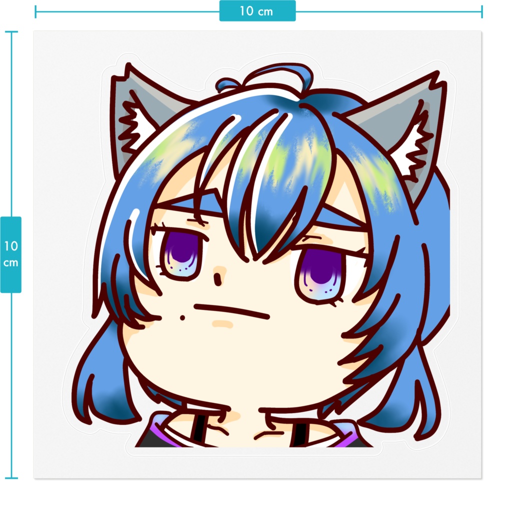 玉蘭ぽんたアゴスタンプ