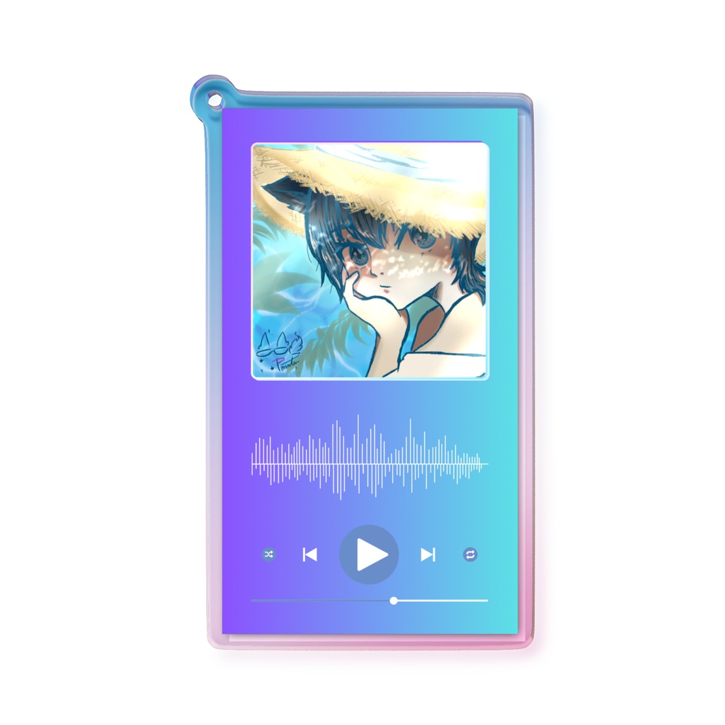 音楽プレイヤー 夏ぽんた