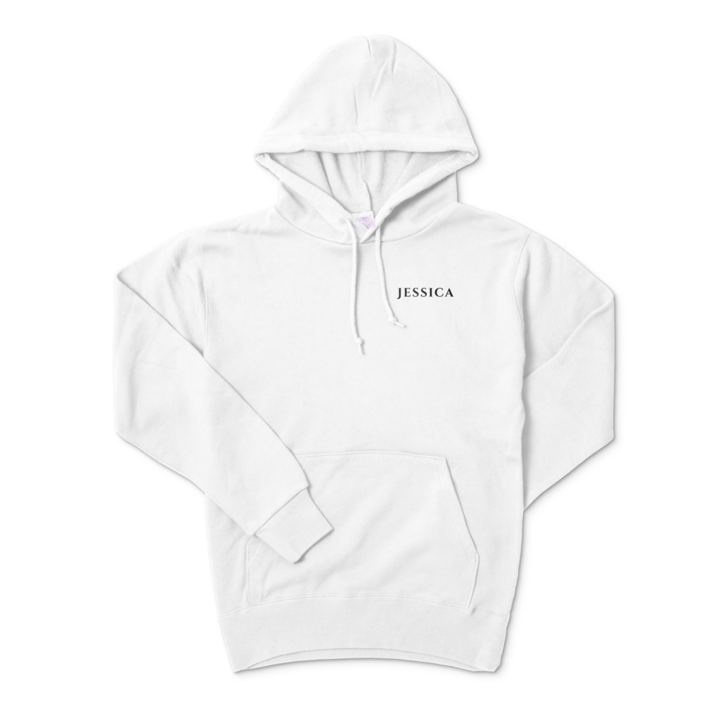 シマエナガパーカー-ホワイト