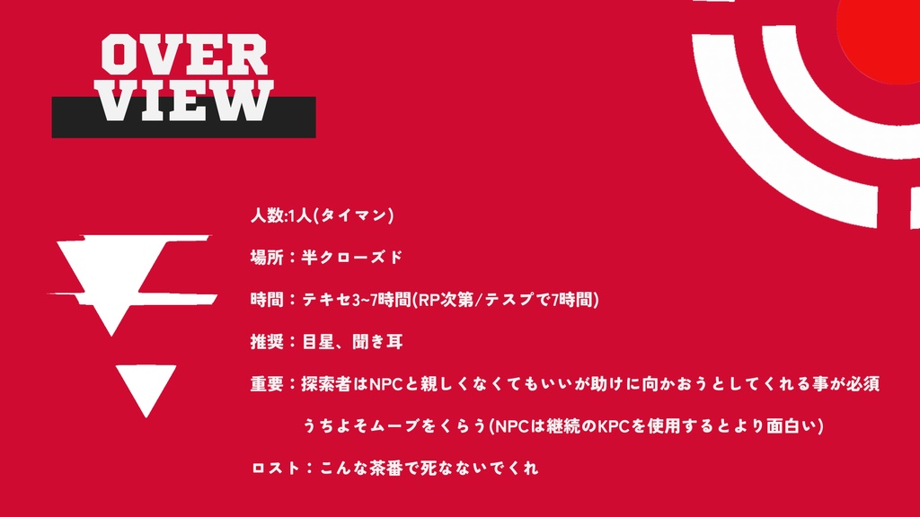 クトゥルフ神話TRPGシナリオ【オルター・エゴ・ロジック】