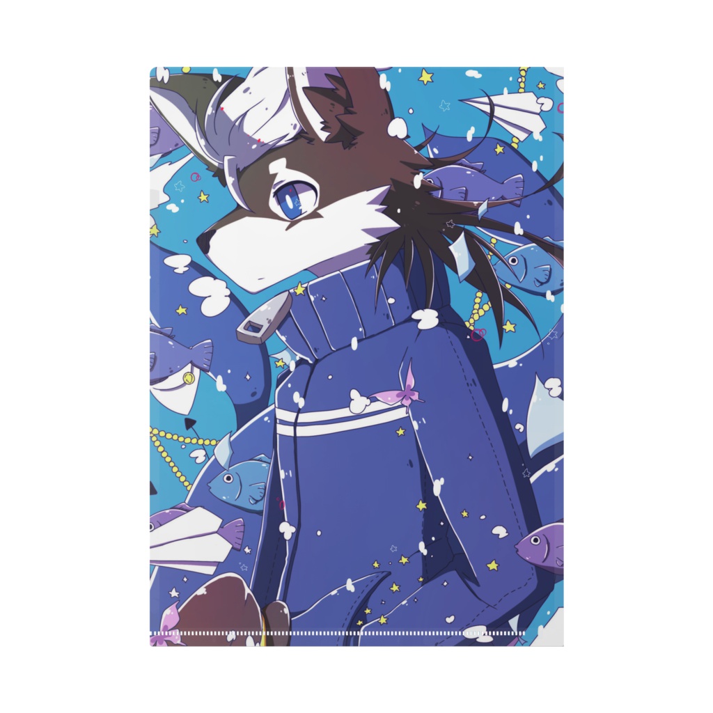 【クリアファイル】おさかな(狽音ウルシ)