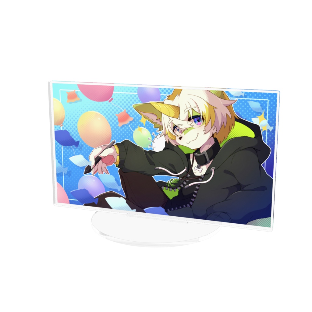 【Vtuber活動5周年記念】「ゆっくり自分のペースで」アクリルフィギュア