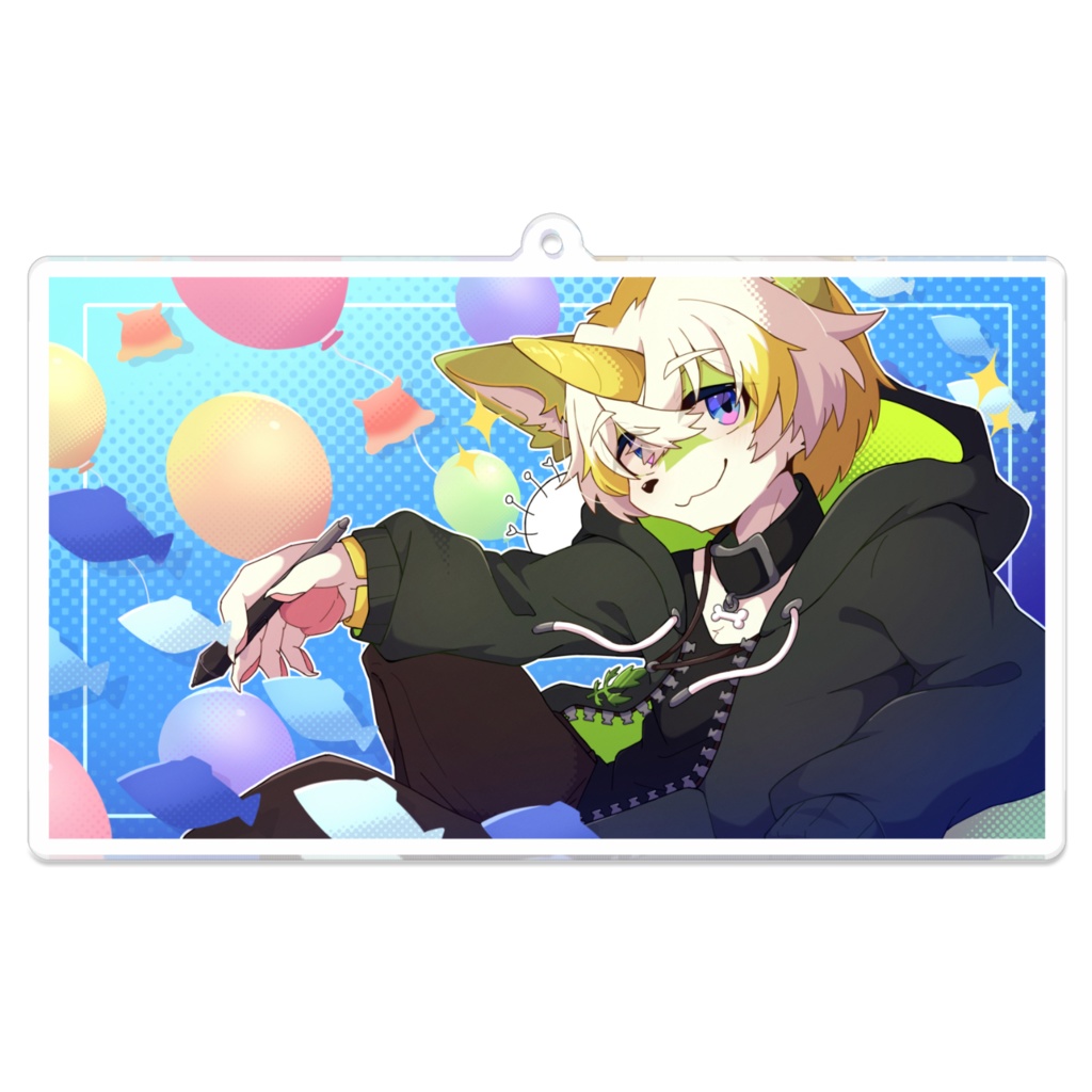 【Vtuber活動5周年記念】「ゆっくり自分のペースで」アクリルキーホルダー